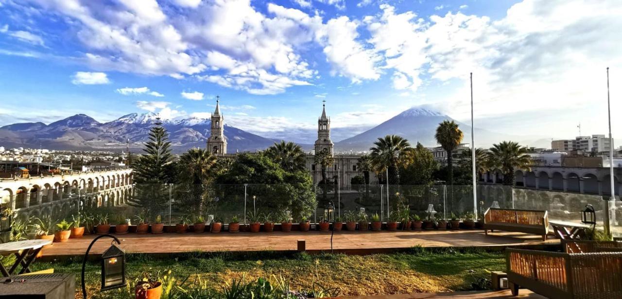 Katari Hotel At Plaza De Armas Arequipa Exterior foto