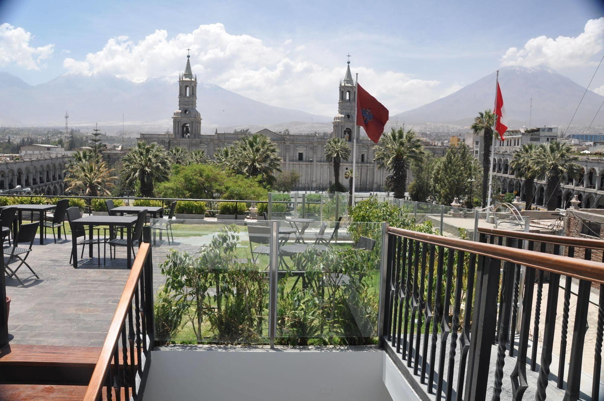 Katari Hotel At Plaza De Armas Arequipa Exterior foto