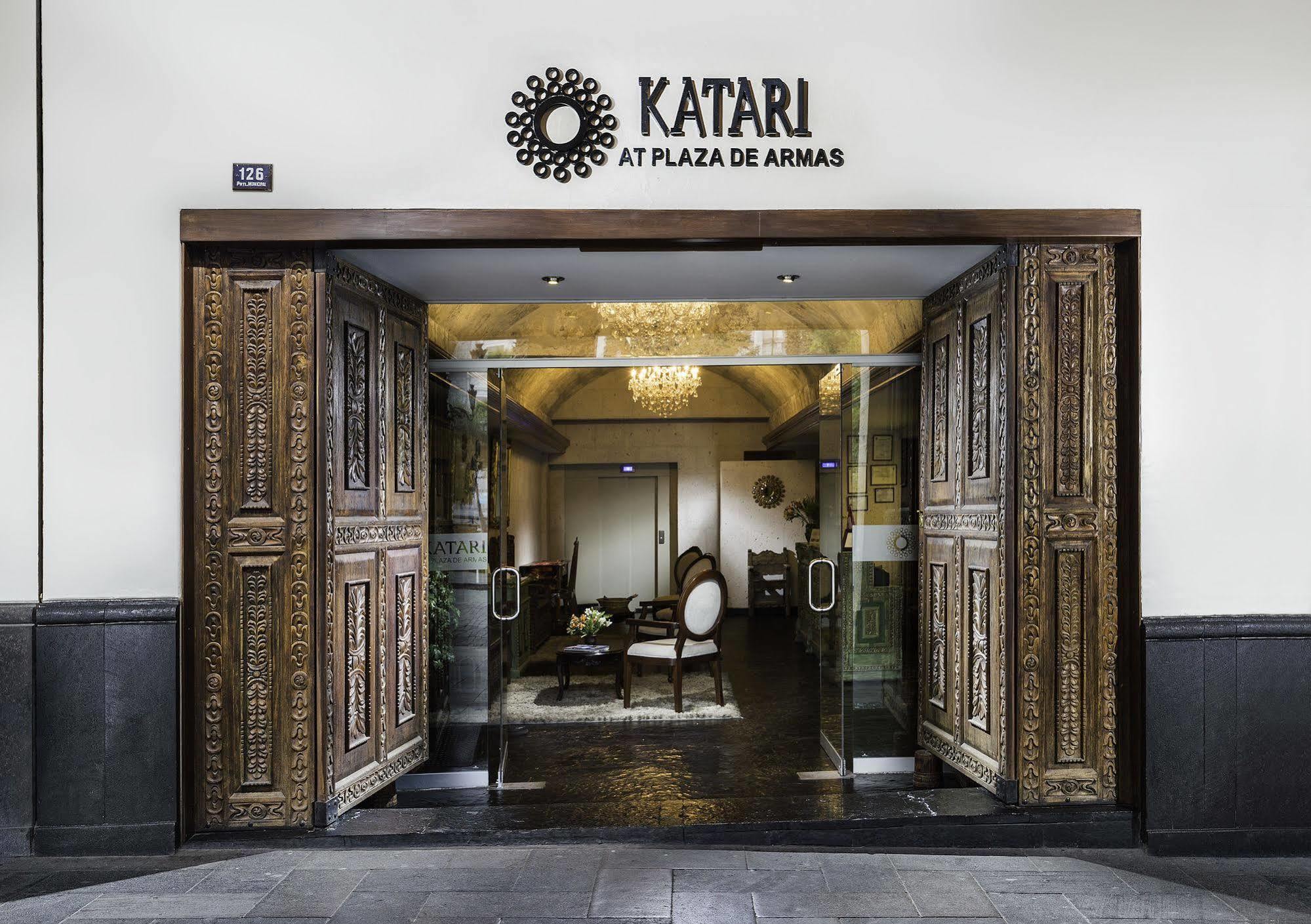 Katari Hotel At Plaza De Armas Arequipa Exterior foto