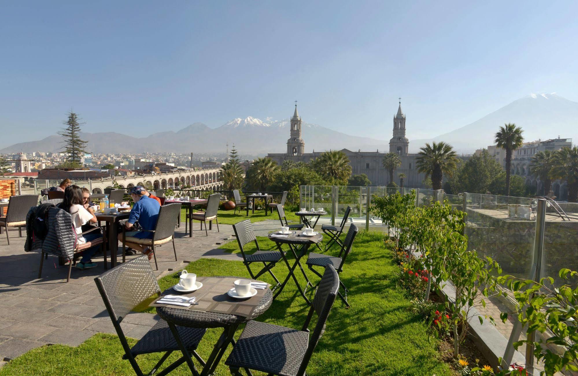 Katari Hotel At Plaza De Armas Arequipa Exterior foto